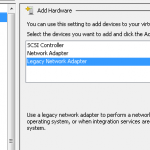 Add a Hyper-V Virtual Adapter