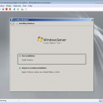 Vail Preview Hyper-V Installation Screen 1