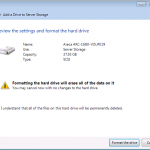 Windows Home Server V2 VAIL Adding a GPT Disk erase all data