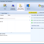 Windows Home Server V2 VAIL Dashboard with Large GPT Volumes