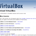 Download Virtual Box from VirtualBox.org