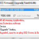 PS-100 Upgrade tool for firmware v3.000