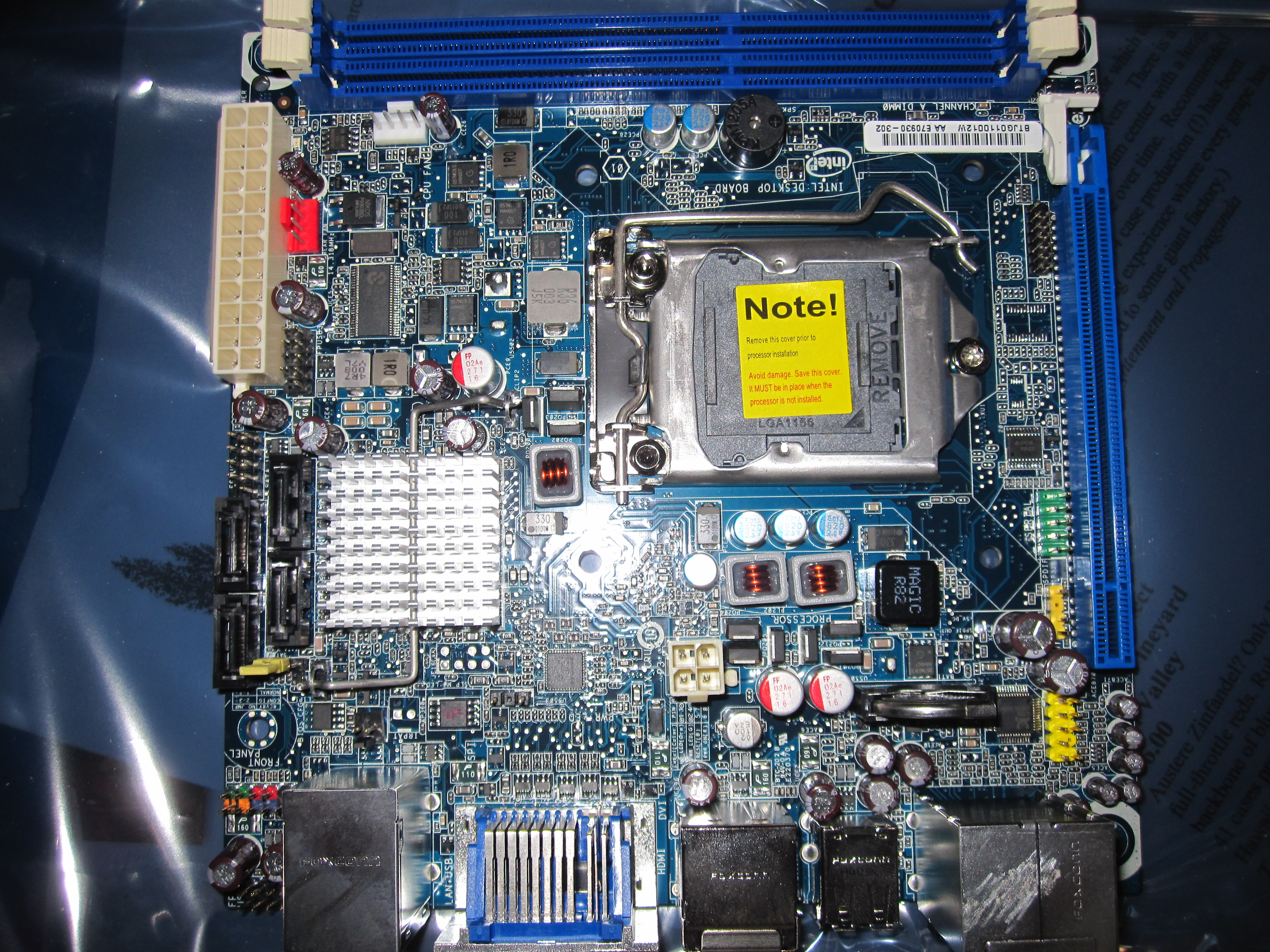 Intel Boxdh57jg H57 Mini Itx Motherboard Review