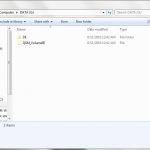 Unhidden DE Folder is Visible