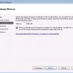 Windows 7 Throw Away VM Assign 2GB Memory