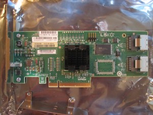 Intel SASUC8I and LSI SAS3081E-R