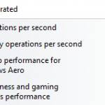 Athlon II X4 640 Windows Experience Index WEI Score
