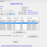 IPMI 2.0 System Event Log from IPMIview