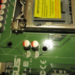ASUS P7F-E Motherboard Screw Heatsink Proximity