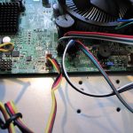 Three 120mm fans wired to the Supermicro X8SI6-F