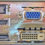 ASUS P8H67-M EVO IO Backplane