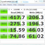 Corsair Performance 3 Series 120GB CrystalDiskMark Intel RST 10