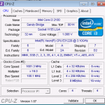 Intel Xeon E3 1220 CPU-Z 1.57
