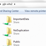 Pick a Network Share to Map