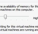 Set Memory Weighting