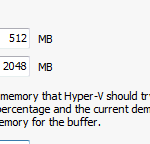 Set Startup and Maximum Bounds for Memory Allocation