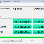Corsair Performance 3 120GB AS SSD Copy Bench