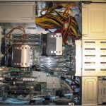 Two CPUs Three 10Gb Adapters Areca 1680LP Three total LSI SAS2008 controllers 24GB ECC DDR3