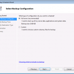 Windows Server Backup Configuration
