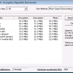AMD E-350 TrueCrypt Benchmark