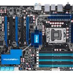 ASUS P6X58-E WS Board Overview