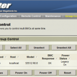 Tyan IPMI WebGUI Group Control