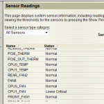 Tyan S8236WGM3NR – Sensors