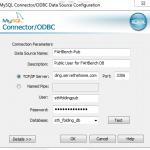 Enter MySQL Information