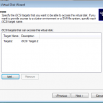 Installing Microsoft iSCSI Target – Attach VHD to Target