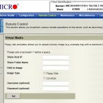 Supermicro IPMI 2.0 Attach Disk Image