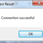 Test Connection Successful
