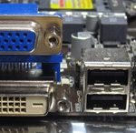 ASUS P8Q67-M Rear IO