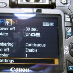 Canon T2i Eye-Fi Settings