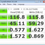 Hitachi 5K3000 3TB – CrystalDiskMark
