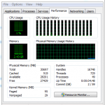 Task Manager Windows 7 64-bit 16 Threads