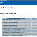 Gigabyte IPMI Management Platform Events