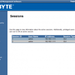 Gigabyte IPMI Management Sessions