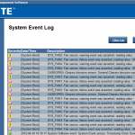 Gigabyte IPMI Management System Event Log