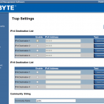 Gigabyte IPMI Management Trap Settings