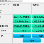 SAMSUNG SSD 830 Series 256GB AS SSD Benchmark