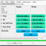 SanDisk Extreme 240GB AS SSD