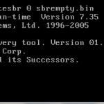 Flash IBM M5014 to LSI 9260-8i Step 1 sbrempty