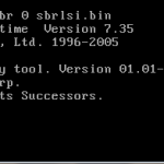 Flash IBM M5014 to LSI 9260-8i Step 2 sbrlsi