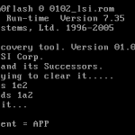 Flash IBM M5014 to LSI 9260-8i Step 5 m0flash