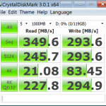 OCZ Agility 4 128GB – CrystalDiskMark