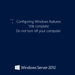 Windows Server 2012 – Turn on GUI – Configuring Features