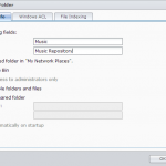 Synology Create New Shared Folder