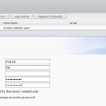 Synology WebGUI Create New User
