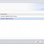 Synology WebGUI Join Groups