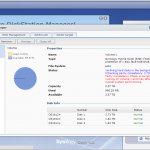 Synology DS1812+ Synology WebGUI Volume Created – Consistency Check